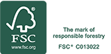 FSC Chain-of-Custody certified, license code FSC C013022
